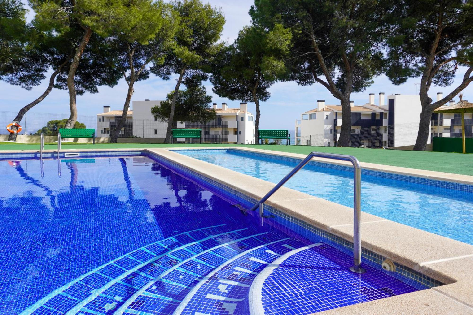 Apartamento Con Piscina En Villajoyosa By Bebalmy Buitenkant foto