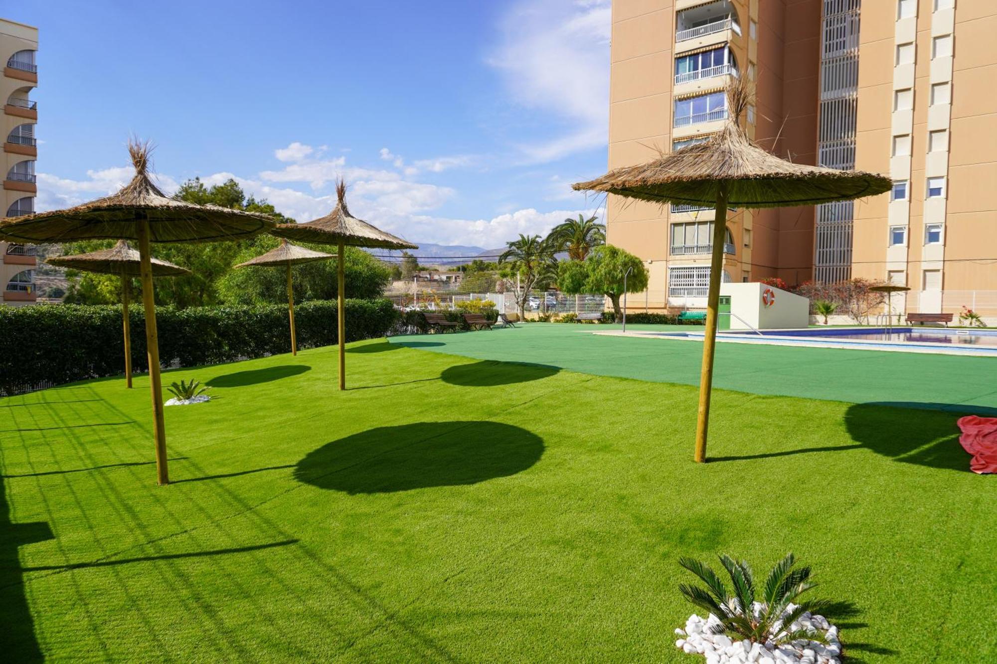 Apartamento Con Piscina En Villajoyosa By Bebalmy Buitenkant foto